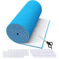 Air Vent Filters,20"x140"Cut to Fit Air Filter Material (120+Filters),MERV 8 Electrostatic Vent Filter for Home Floor Registers,RVand Wall HVAC Furnace,With 48PCs Adhesive Hook Tape