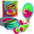 Ayeboovi Toss and Catch Ball Set Boys Toys Outdoor Toys Yard Games Outside Games Beach Toys for Kids Ball and Catch Game with 4 Paddles and 4 Balls [Upgraded Version]