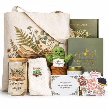 MHSMHL Book Lovers Gifts for Women,Vintage Bookish Gifts, Gifts for Readers