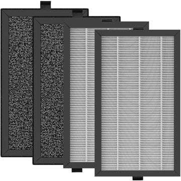 Air Filter Compatible with Priestley P066 Small Room Air Purifier,3-in-1,4Pack