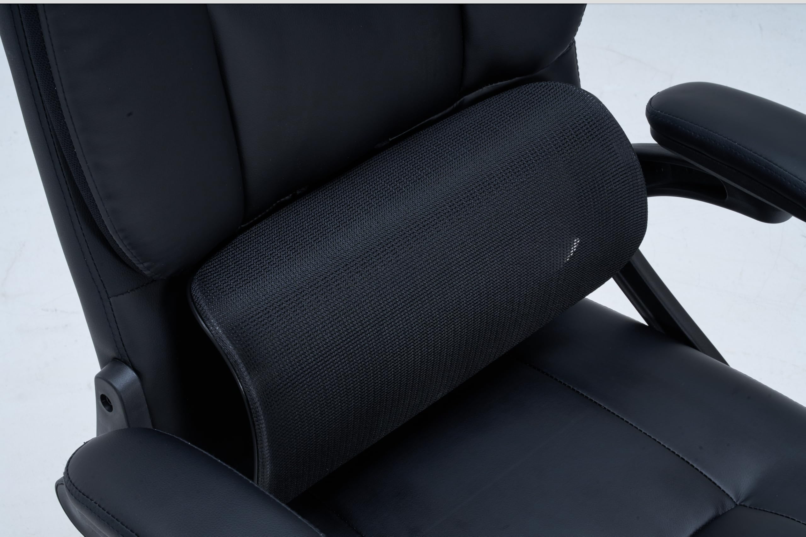 400lbs Ergonomic Executive Office Chair, High Back Pu Leather Home Desk Chair with 3d Flip Armrests, Lumbar Support, Pocket Spring Cushion,