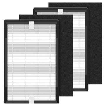 2-Pack A2 Replacement Filter Compatible with 3M Filtrete Room Purifier, for Models FAP-C02-A2, FAP-C03-A2, FAP-T03-A2, FAP-C02WA-G2, FAP-C03BA-G2, FAP-T03BA-G2, FAP-SC02N, Part # 1150101