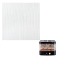 10 Pack Silicone Dehydrator Sheets, Food-Grade and Non-Stick Dehydrator Liners, Reusable Mesh Dehydrator Mats for Dehydrator Trays, BPA-free and Dishwasher Safe