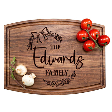 Tayfus Personalized Christmas Gifts, Personalized Cutting Board, Engraved Wood Cutting Boards - Christmas Gifts for Women and Men, Charcuterie Boards, Handmade Personalized Gifts for Him