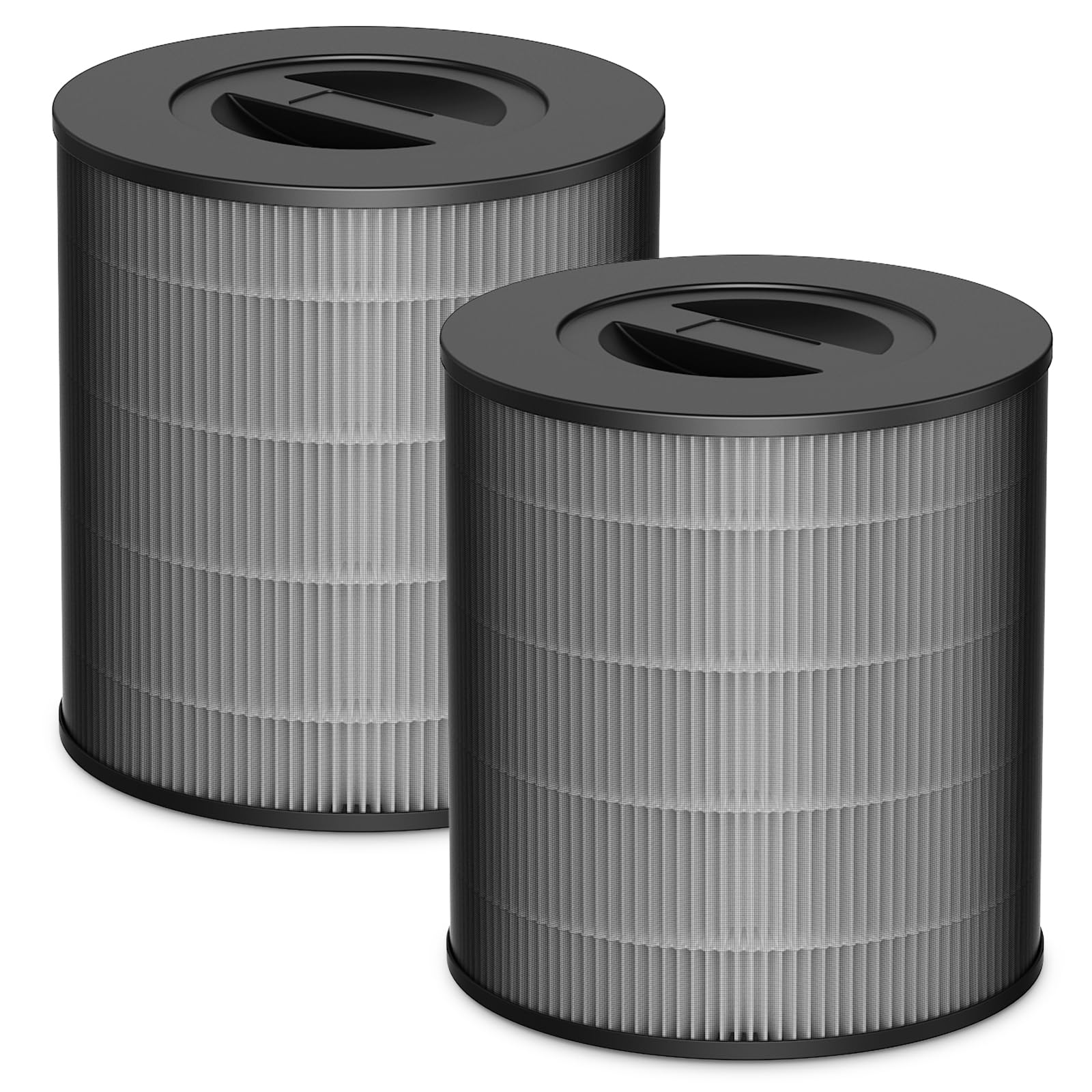 2 Pack KF170 Replacement Filters Compatible with Kenmore 850e Series PM1005 Air Purifier, Part # KF170, 3-in-1 HEPA and Activated Carbon Filter