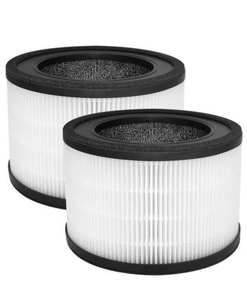 MAF-02 Replacement Filter Compatible with Miko IBUKI M MA-02CW Air Purifier MAF-02/970 Sqft, 3-in-1 Filtration with Activated Carbon Filters, 2 Count