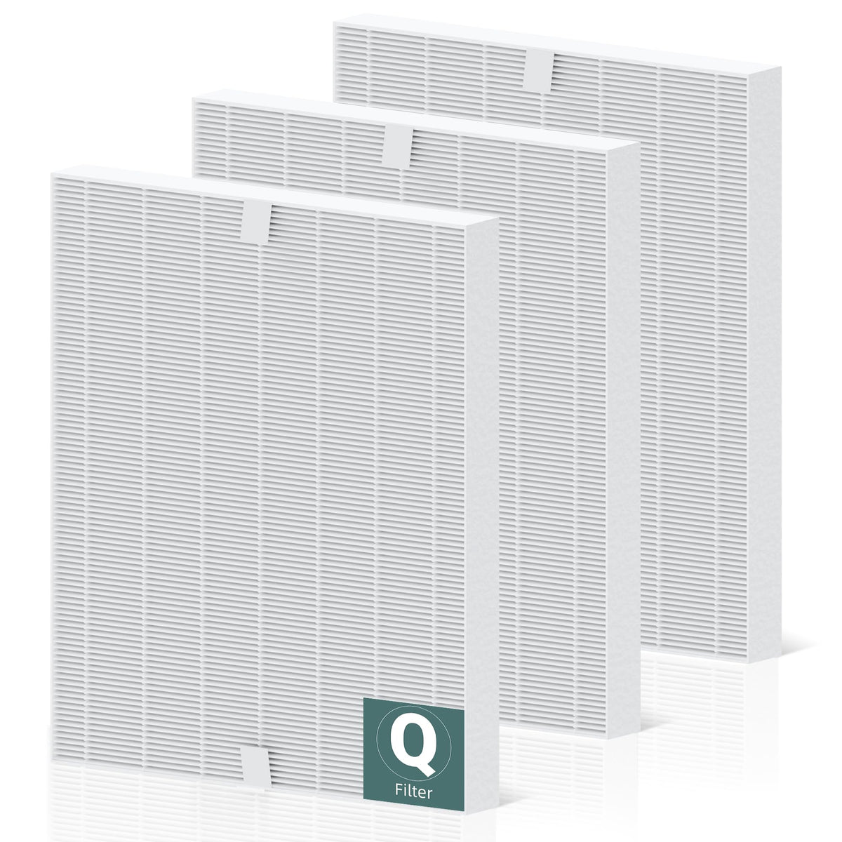 3 Pack 5510 5520 Air Purifier Filter Q Replacement for Winix 5510 5520 Plasmawave Air Purifier, Compared to Part # Winix Filter Q 1712-0123-00, High Efficiency Filters for Home Pets Bedroom Office