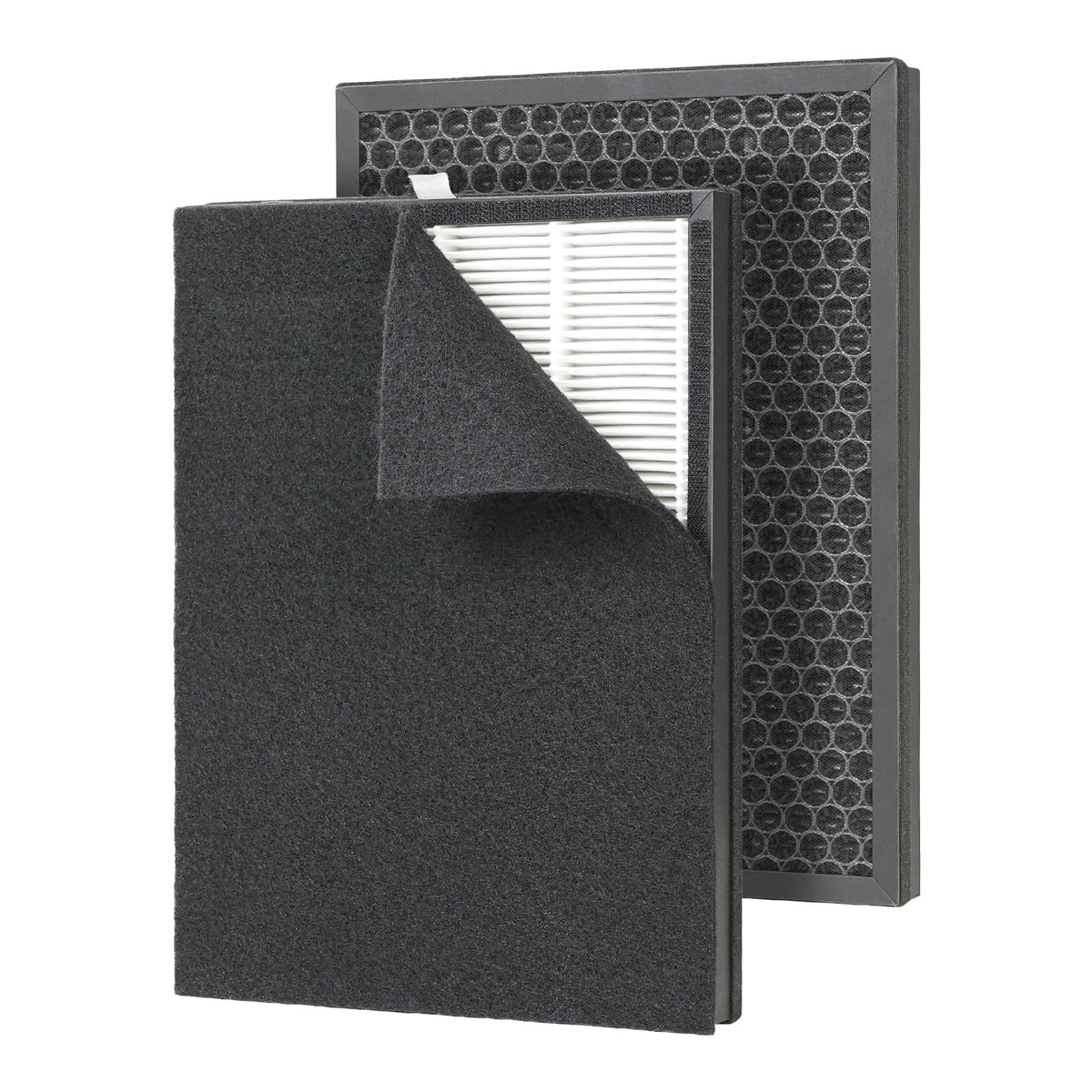 Dr.Prepare Filter Replacement for DAP01 Air Purifier, 2 Pack, 3-Stage HEPA Filter with Washable Pre-Filter and Activated Carbon
