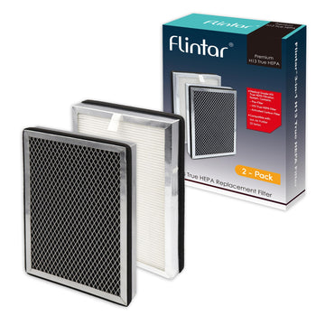 MA25 Replacement Filter, Compatible with MA-25 Air Purifier, H13 Grade 3-in-1 Air and Activated Carbon Filter Set, 2-Pack