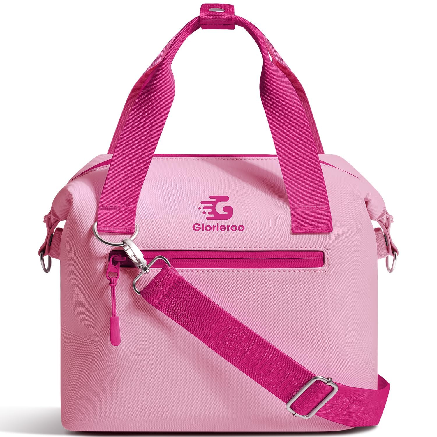 Pastel Lunch Box Women | Insulated Soft Waterproof Leakproof Lunch Bag Cooler | Adjustable Strap | BPA-Free
