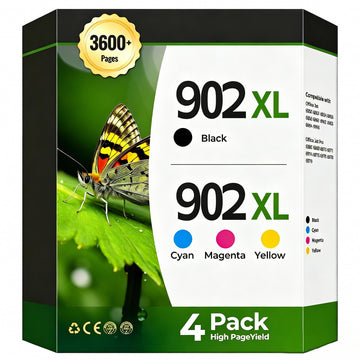 902 902XL Ink Cartridges Compatible for Officejet Pro 6978 Ink Replacement for HP 902 XL HP902 Combo Pack with Office Jet Pro 6978 6968 6963 6964 6962 6950 6954 6951 6960 6975 6956 6961 Printer