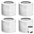 4 Pack 12020 Filter Replacement Compatible with Clorox Tabletop Air Purifier model # 11020 and Clorox Tabletop Smart Air Purifier model # 11021, 12020 HEPA Filter with 200 Sq. Ft. Capacity