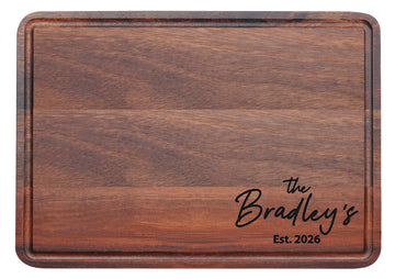 Personalized Wedding Cutting Board Gifts, Custom Wedding Gifts for The Couples 2026-2027, Best Gift Ideas for Christmas, Mothers Day, Parents, Anniversary, Housewarming, Realtor Closing, Engagement