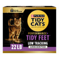 Purina Tidy Cats Performance Plus Feet Unscented Low Tracking, Clumping, Odor Control Kitty Litter?? - 22 lb. Box