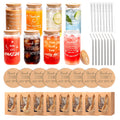 40 Pcs/8 Sets Employee Appreciation Gifts Glass Cups with Coasters, Straws, Gift Bags – Thank You Gifts for Coworkers, Teachers, Nurses, Staff, for Office, School, Team Building, Birthday & Holiday