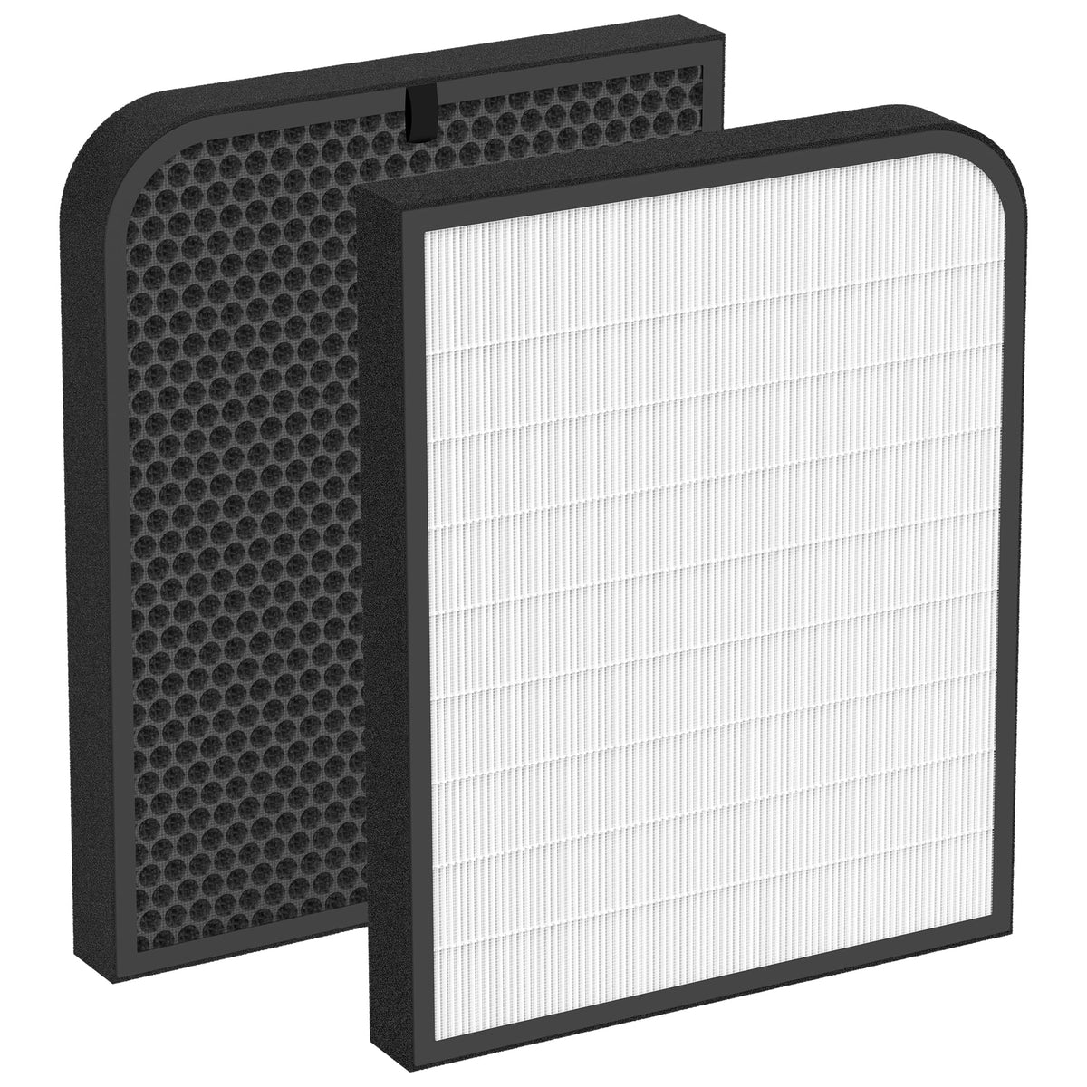 2 Packs Replacement Filters Compatible with Windmill WAP1M1 / WAP2M1 / WAP3M1/ Air Purifi-er, 3-in-1 Filtration for Smoke & More, Main Filter, Activated Carbon, & Pre-Filter