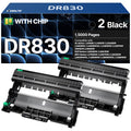 DR 830 DR830 Drum Unit Brother (Not Toner) - Replacement for Brother DR830 Drum DR 830 TN830 Drum use with Brother DCP-L2640DW HL-L2460DW HL-L2400D HL-L2405DW HL-L2480DW MFC-L2760DW Printer (2 Packs)