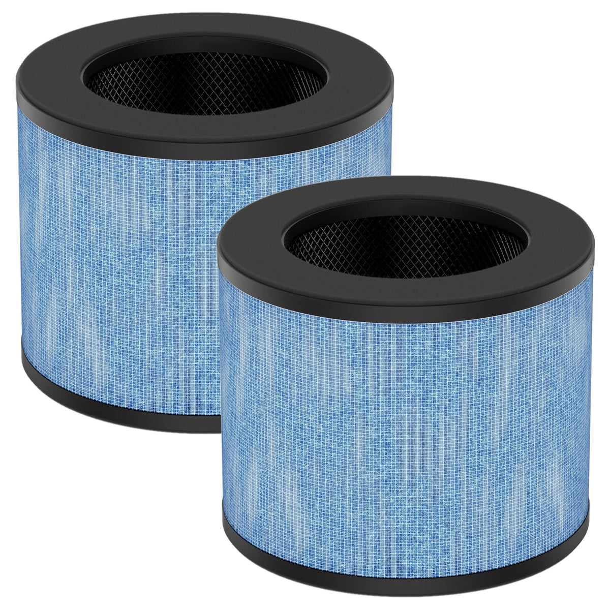 F100 Filter Replacement, Compatible with Instant AP100 Small Air Puri-fier, 3-in-1 H13 True HEPA Filter & Activated Carbon Filtration, Part# F100, 2 Pack