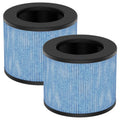 F100 Filter Replacement, Compatible with Instant AP100 Small Air Puri-fier, 3-in-1 H13 True HEPA Filter & Activated Carbon Filtration, Part# F100, 2 Pack