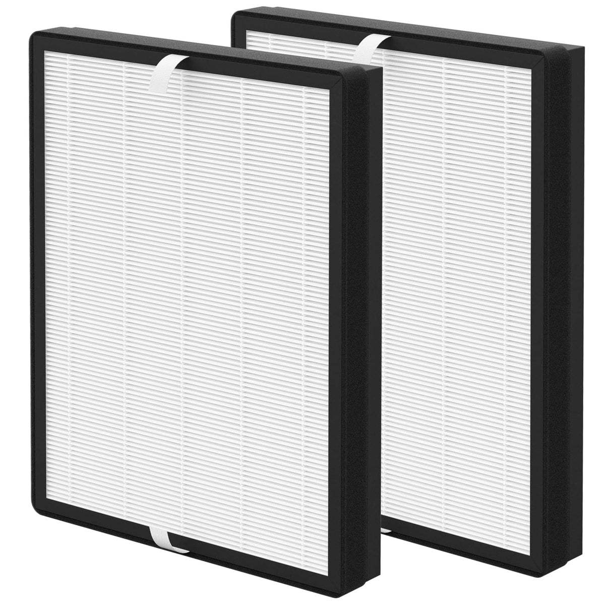 2 Pack TT-AP007 Replacement Filter, Compatible with TaoTronics TT-AP007 Air Cleaner Purifier, 3-Stage Filtration