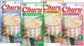 INABA Churu Lickable Purée Natural Cat Treats (Tuna and Chicken Variety Pack, 16 Tubes)