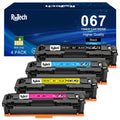 067 Toner Cartridge,for Canon 067 067H Black Cyan Yellow Magenta Replacement for imageCLASS MF654Cdw MF656Cdw MF650C MF653Cdw LBP633Cdw LBP632Cdw MF652Cw MF652Cdw Printer,4 Pack with Chip