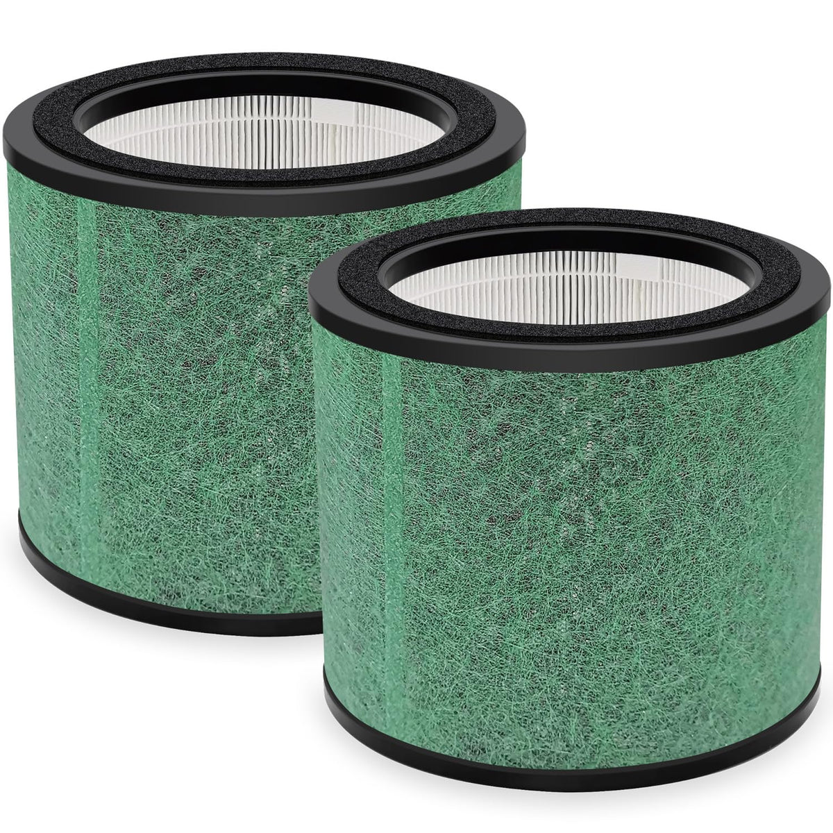 Filter Compatible with Shark HP070 HP072 HP071 UA075 Series Air Purifier | Replacement H13 3-Stage Filtration Filter, High-Efficiency Filter Pet Hair & Pollen 2-Pack