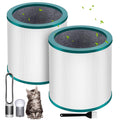2 Pack TP01 HEPA Replacement Filter Compatible with Dyson Tower Purifier Pure Cool Link TP01, TP02, TP03, AM11, BP01 Models, Compare to Part 968126-03, Replacement Air Purifier Filter