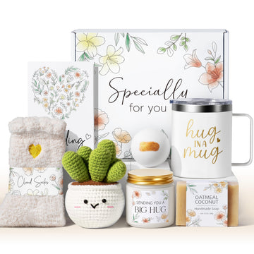 Self Care Get Well Soon Gifts Baskets for Women Care Package Birthday Gifts
