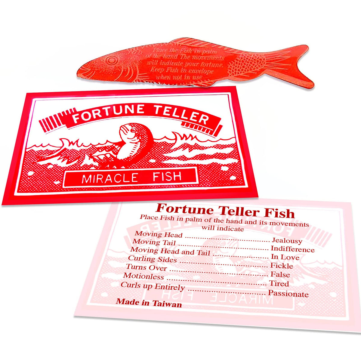 ArtCreativity Large 3.5 Inch Mood Fortune Teller Fish - Set of 72 - Cool Novelty Toy for Kids and Adults - Fun Science Learning Aid - Christmas Party Cracker Toy, Gift Exchange & Birthday Party Favor