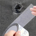 1 Roll Self-Adhesive Mesh Window Repair Tape, Waterproof Tear-Resistant Insect Screen Patch, Strong Adhesive for Cloth and Screens, Suitable for Dorm Room Curtain Window Repair
