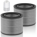 AC2224A Replacement Filter Compatible with Fanci Basics AC2224A Air Purifier, 3-in-1 Filtration System HEPA Filter with Activated Carbon, #2224RF 2Pack