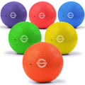 8.5 Inch Dodgeballs Playground Balls, Dodge Ball Set for Kids & Adults, Bouncing Kickballs Handball for Outdoor & Indoor Games - Includes Pump & Mesh Storage Bag