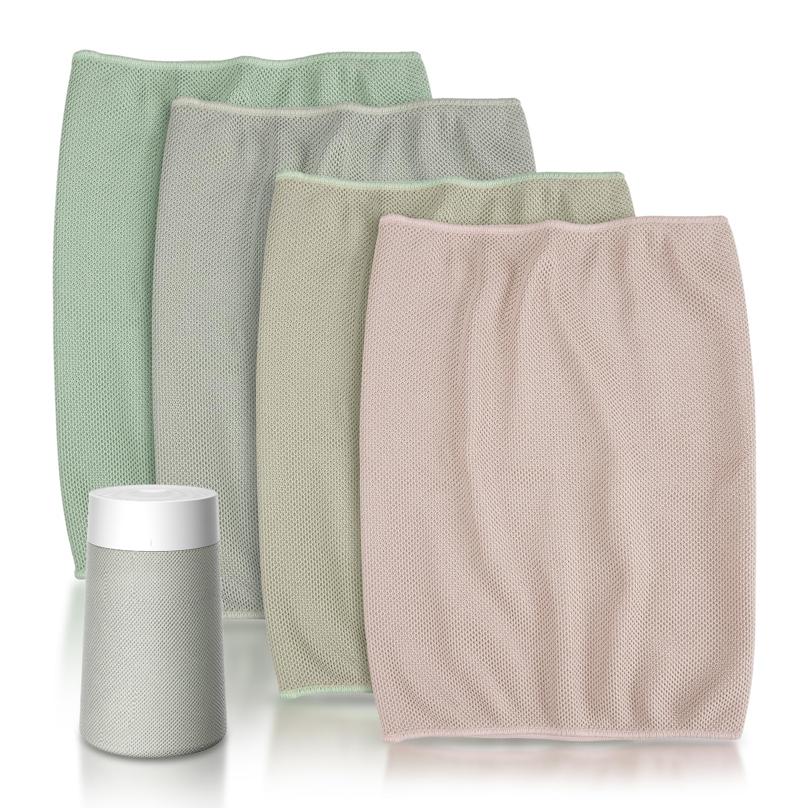 Leemone 411i Max Pre-Filter Replacement fit for BLUEAIR Blue Pure 411i Max and 411a Max Air Purifiers, Washable Fabric, 4 Pack