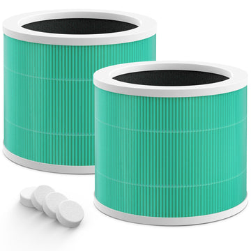 ZQA-2000B ZQA-2000C Replacement Filter Compatible with Cobectal ZQA-2000B and Oterbear ZQA-2000C Air Purifier, 3-in-1 H13 True HEPA Filter, 2 Pack