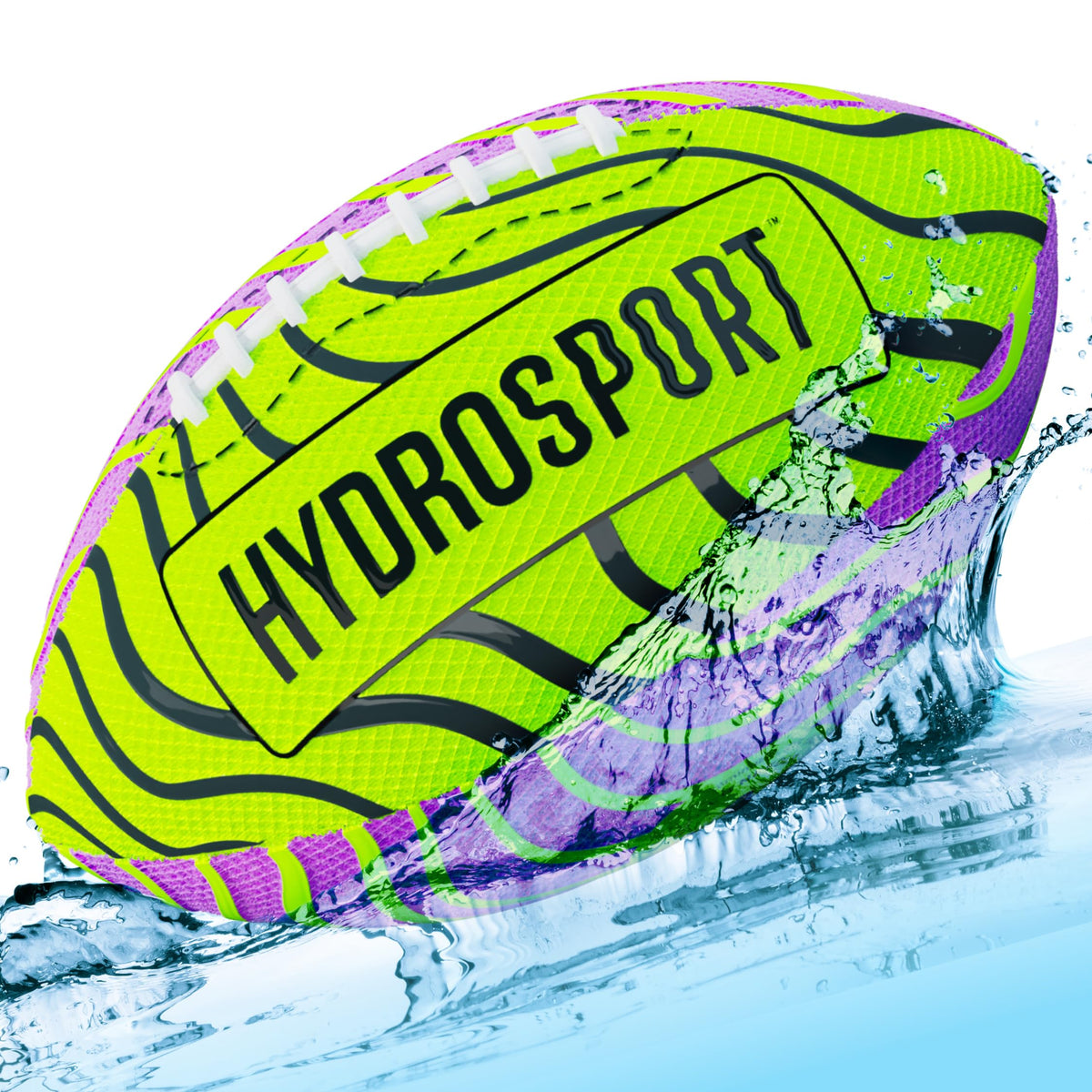 HydroSport Water Football for Pool, Beach, Lake - Waterproof Pool Toys for Kids Ages 8-12 - Teen Boys Gift - Swimming Balls Sports - Family, Teens Boys & Adults Fun - Outdoor Accessories