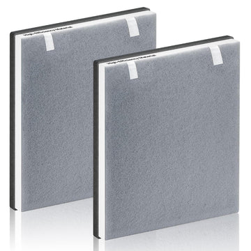 Vital 100 Air Purifier Replacement Filter, 3-in-1 Great High-Efficiency Filter With Activated Carbon Compatible With LEVOIT Vital 100 Air Purifier, 2 Pack, By Improvedhand