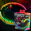 Brightz BounceBrightz LED Trampoline Lights, Color Changing - Motion Sensing - Changes Colors When You Jump - Fits 8FT 10FT 12FT 14FT 15FT Trampolines - Battery Powered