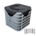 Central Air Conditioner Covers for Outside Unit, AC Mesh Shade, Breathable Top Universal Mesh Cover Defender for Air Conditioner All Seasons (26'' x 26'')
