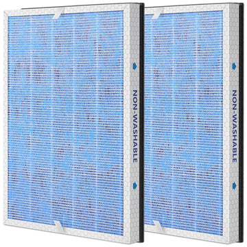 MSA3 Replacement Filter, Compatible with Membrane Solutions MSA3/MSA3S Air Purifier,?Upgraded?3-in-1 Filter, 2-Pack - Standard Version