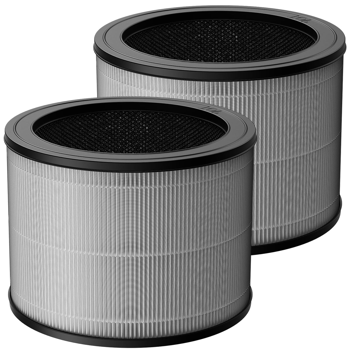 2 Pack 1712-0110-00 Replacement Filter O Compatible with Winix A231 and A230 Air Purifier, 3-in-1 HEPA and Activated Carbon Filter