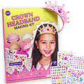 FROG SAC Headband Making Kit - Arts and Crafts Gift for Kids 4-6, Little Girls Birthday Fashion Gifts, DIY Craft Toys for 5 Year Old Girl, Toddler Hair Accessories Crown Headbands (Tiara)
