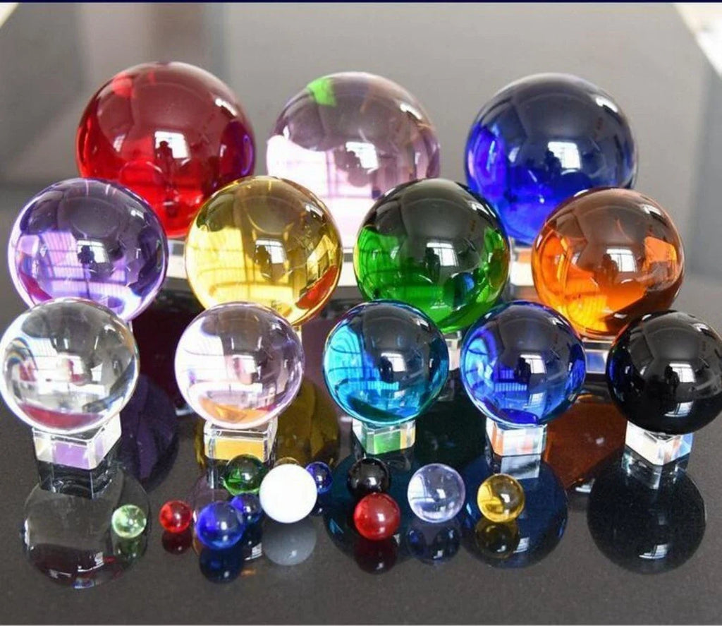 20-60MM Round Glass Crystal Ball Sphere Buyers Select the Size Magic Ball